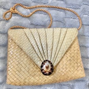 Vintage Straw / Woven Purse